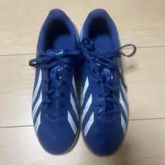 adidas ネイビー サッカーシューズ　24センチ