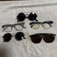 サングラス5点セット UVカット