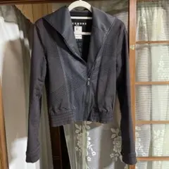 RICHMOND ダークグレー クロップドジャケット 38