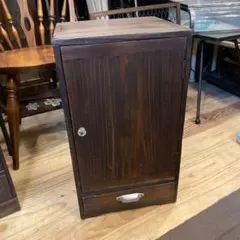 古道具 箪笥 茶箪笥 アンティークキャビネット　書類棚　ラック