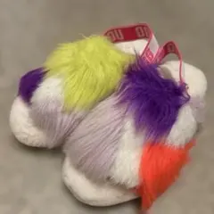 UGG カラフルファーサンダル