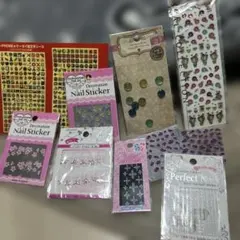 シールまとめて　未使用あり　立体シールなど
