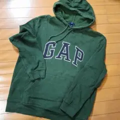 GAP ダークグリーン パーカー Mサイズ