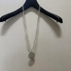 最終値下げ　美品　ビーズネックレス　ホワイト