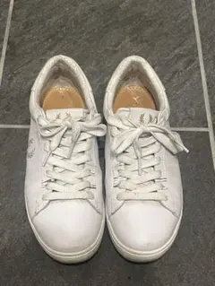☆Fred Perry(フレッドペリー)スペンサー レザー スニーカー 24cmのサムネイル