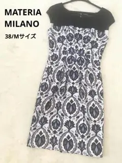 MATERIA MILANO マテリアミラノ ワンピース ネイビー Mサイズのサムネイル