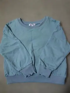 Pomona Kiss 水色 長袖 トレーナー 130