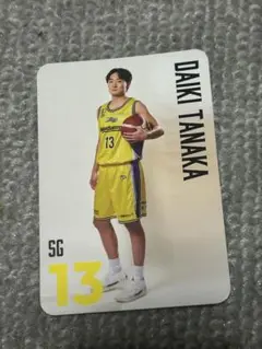 サンロッカーズ渋谷　田中大貴のカード