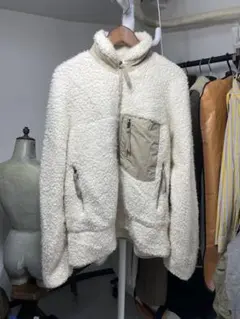 SEVEN BY SEVEN アルパカ レトロパイルカーディガン