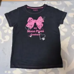Mezzo Piano Tシャツ 135サイズ 黒