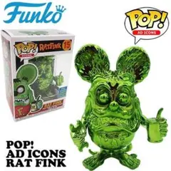 【新品・未使用】ラットフィンク POP フィギュア　メタリックグリーン