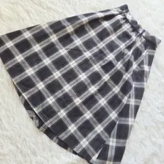 any SiS エニィスィス（S）フレア ミモレ丈スカート ベルト付き タグ付き