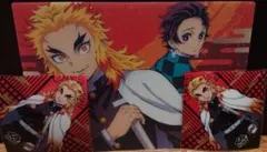 鬼滅の刃×くら寿司☆煉獄杏寿郎&竈門炭治郎下敷き☆煉獄杏寿郎シート2枚セット