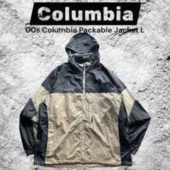 00s【Columbia】コロンビア パッカブル ナイロンジャケット 軽量