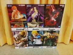 ワンピースフィギュア まとめ売り Grandista 3種他 計6点セット
