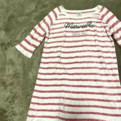 gelato pique ジェラートピケ ふわふわワンピース ボーダー かわいい