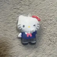 ハローキティ 制服風 ぬいぐるみ 約10cm