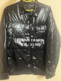 COMME CA MEN コムサメン　コーティングナイロン　ダウンブルゾンのサムネイル