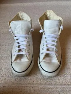 US 90s Converse All Star ハイカット ホワイト レザー