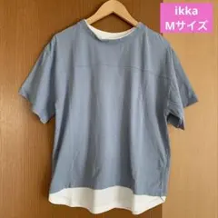 Ikkaレイヤード風シャツ Tシャツのサムネイル