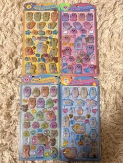 うるちゅるPOPシール　（おぱんちゅうさぎ、んぽちゃむ）