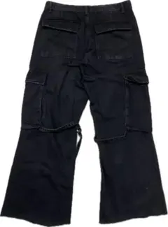 ZARA ミッドライズ TRF カーゴデニムパンツ EU 40