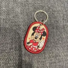 【新品】ディズニー　ミニー　タグキーホルダー　セリア