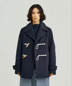 【最終価格】J.PRESS YORK STREET UnisexメルトンPコート