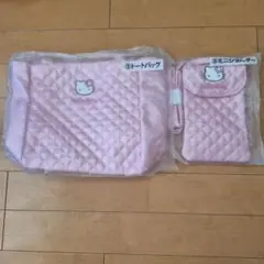 d*2様 新品！一番くじ！ハローキティ トートバッグ ミニショルダー セット