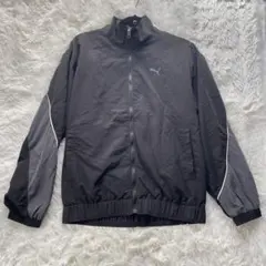 PUMA プーマ ナイロンジャケット ウィンドブレーカー ブラック Sサイズ