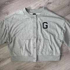 Gap グレー　クロプッドスウェット　Lサイズ