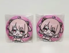 カラフルピーチ　のあ　刺繍缶バッジ　2個セット