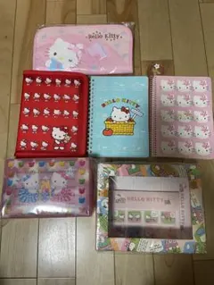 【新品未使用】【レア商品】ハローキティ レター ノート ファイル帳6点セット
