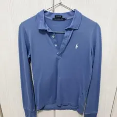 Ralph Lauren Golf 長袖ポロシャツ M 青