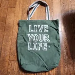 AMERICAN EAGLE グリーン トートバッグ