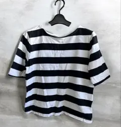 Hunch ボーダー 半袖 Tシャツ カットソー Mサイズのサムネイル