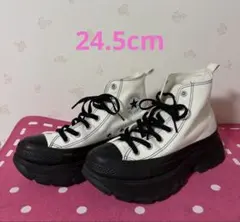 converse厚底ハイカットスニーカー(ホワイト)のサムネイル