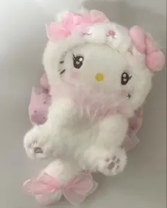 サンリオ ハローキティ　ミルキーこねこ　ぬいぐるみマスコット