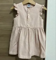 【美品】 PETIT BATEAU プチバトー ワンピース コットン 95cm