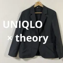 ユニクロ × セオリー　レディース　感動ジャケット　Mサイズ　ブラック　美品