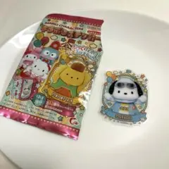 サンリオキャラクターズ　キラぷるステッカー　ポチャッコ
