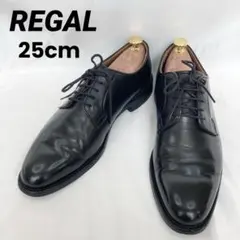 美品 REGAL Collection ブラック 黒 プレーン 25cm