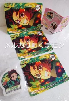 【送料込み】竈門炭治郎　丸美屋　キラキラシール　消しゴム　鬼滅の刃