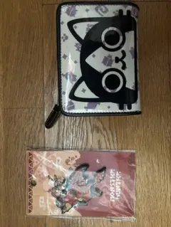 モンスターハンター アイルー 二つ折り財布 キーホルダーセット