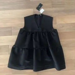 YOKO CHAN ノースリーブ ブラウス ホワイト 新品