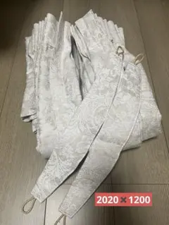 200×240cmドレープカーテンML1456 ホノル おまけ同サイズレース - メルカリ