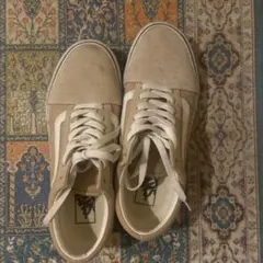 VANS スニーカー ベージュ ローカット