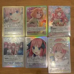 メルカリ便】五等分の花嫁カードゲーム 可愛さ満点☆中野五月 SCSP