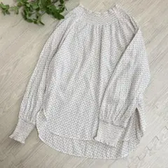 ユナイテッドアローズ ブラウス ジョーゼット タックブラウス