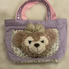 ShellieMay クマの顔バッグ 紫